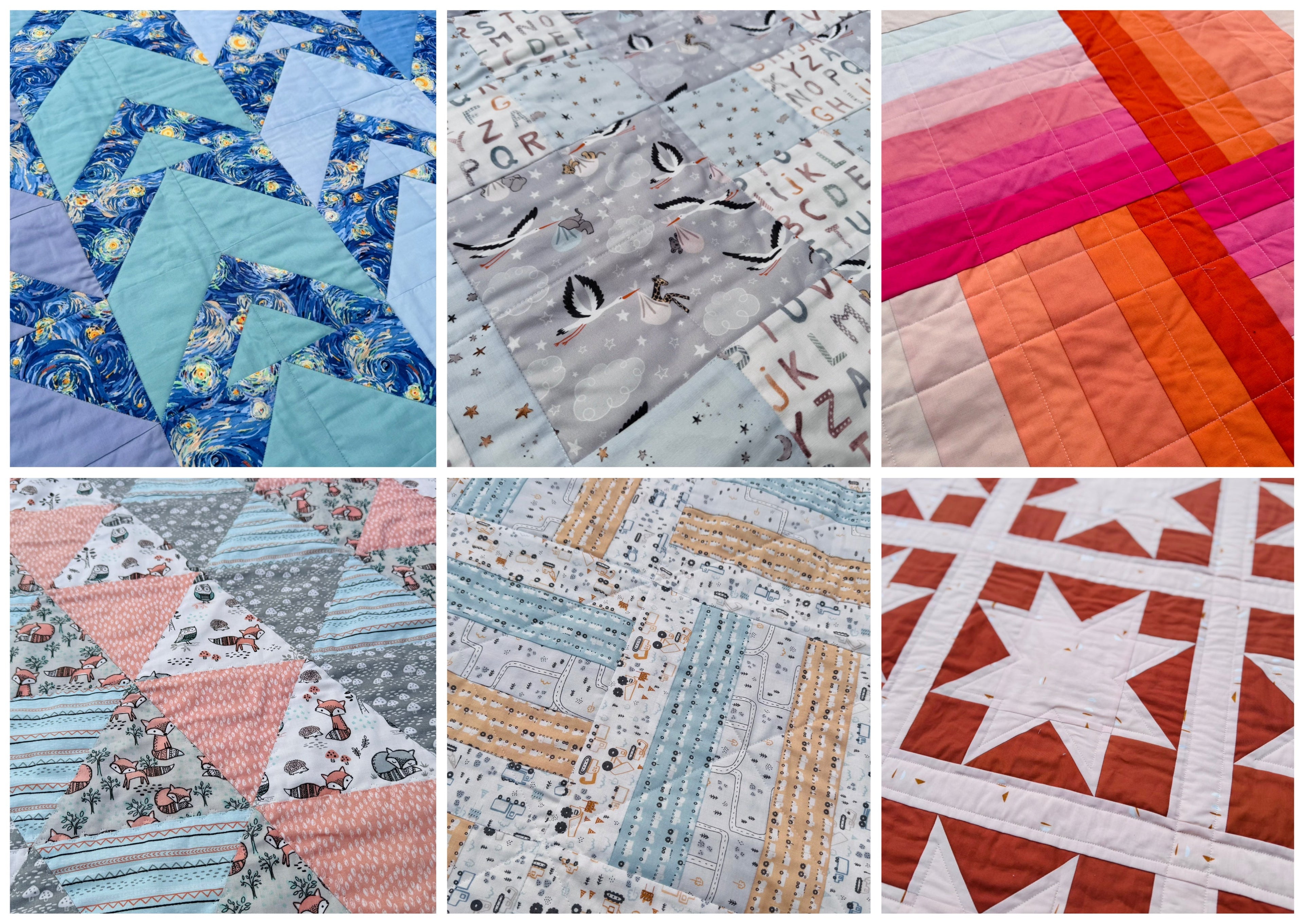 6 new quilts!