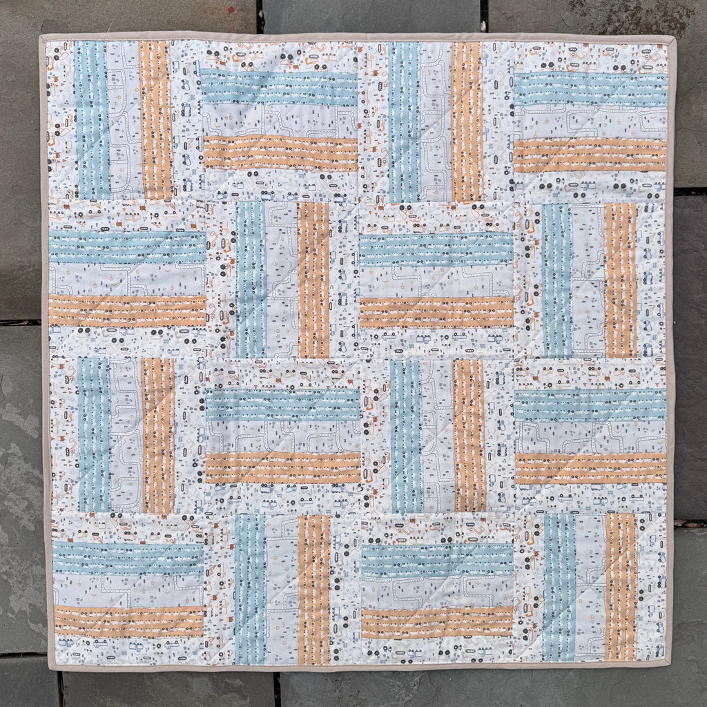 "Truck Driver Dreams" Baby Quilt