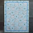 Peter Pan “Adventurine” Crib Quilt