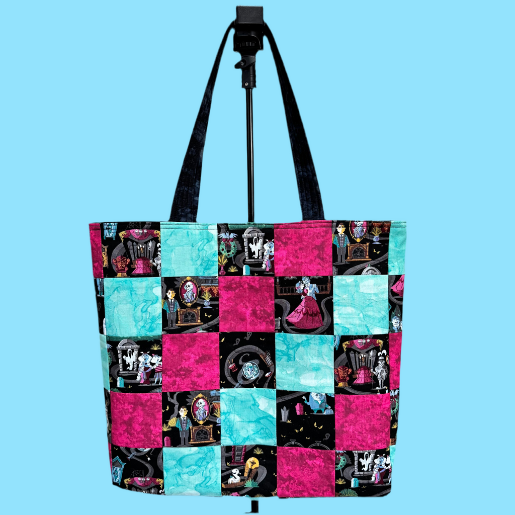 "Grim Grinning Glow" Tote Bag