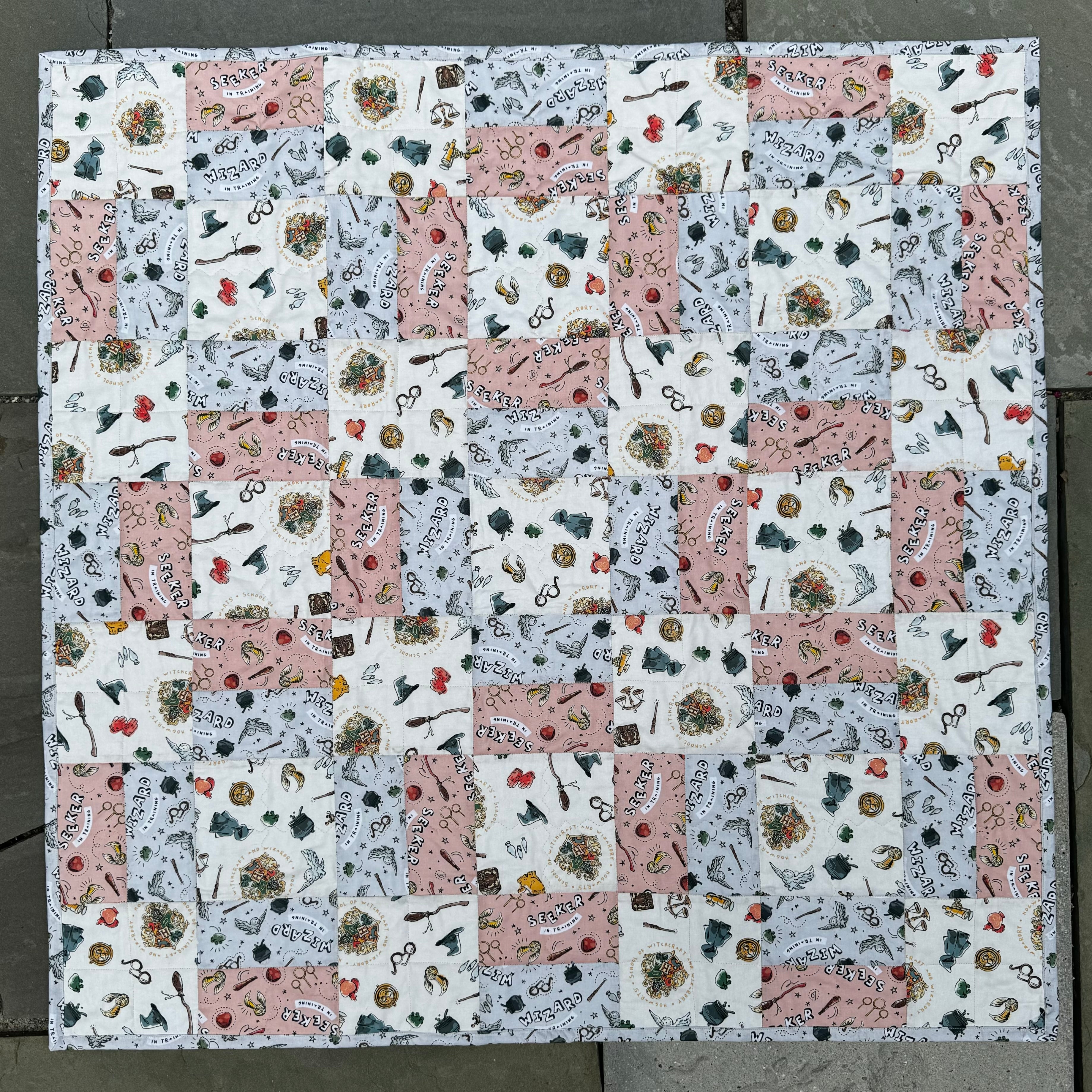 Harry Potter “Little Wizard” Baby Quilt