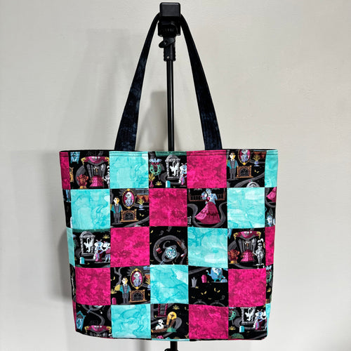 "Grim Grinning Glow" Tote Bag