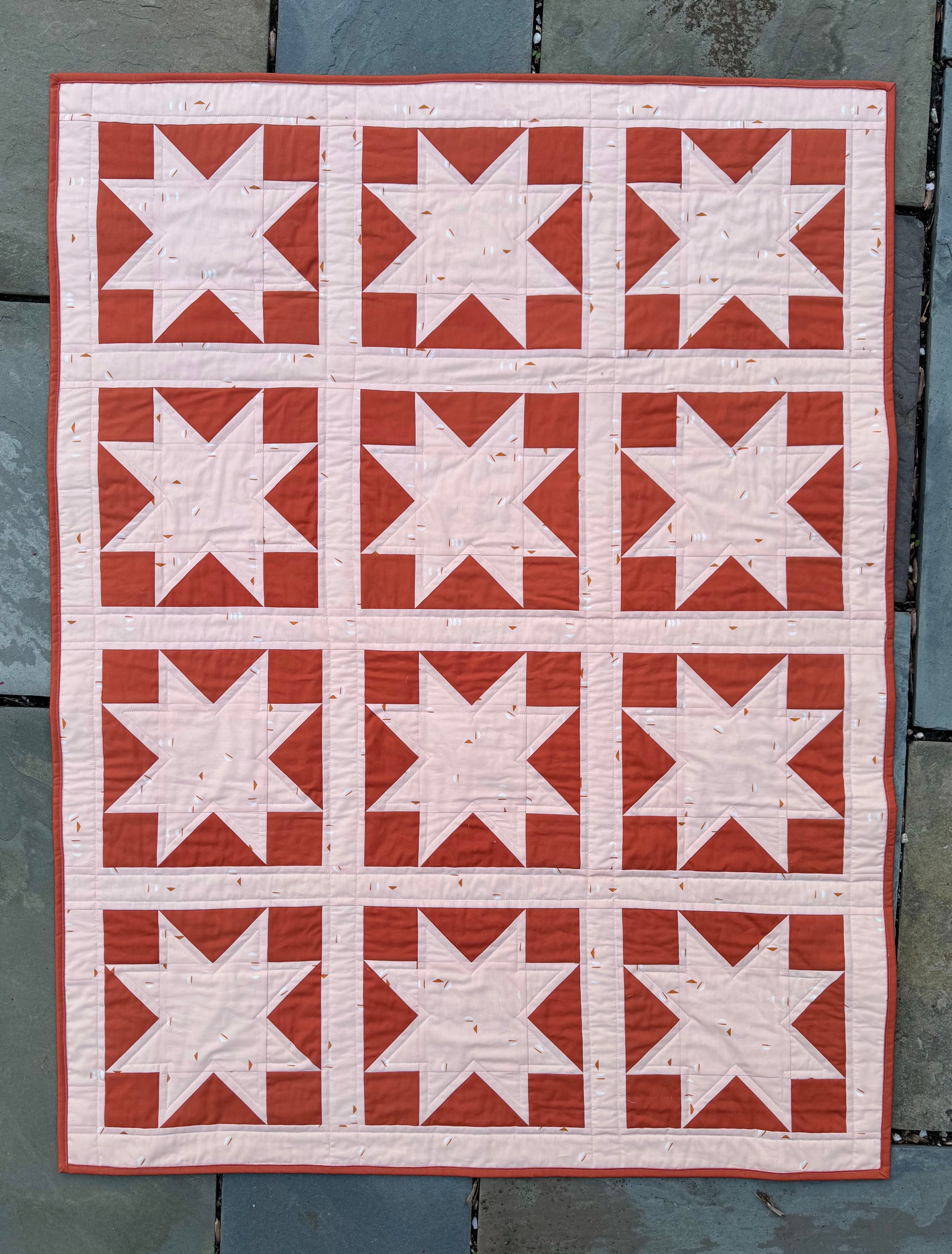 "Desert Stars" Mini Quilt