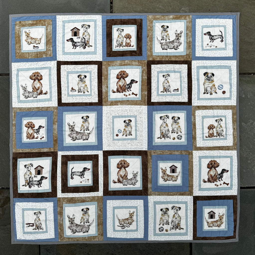 Little Doggies Mini Quilt