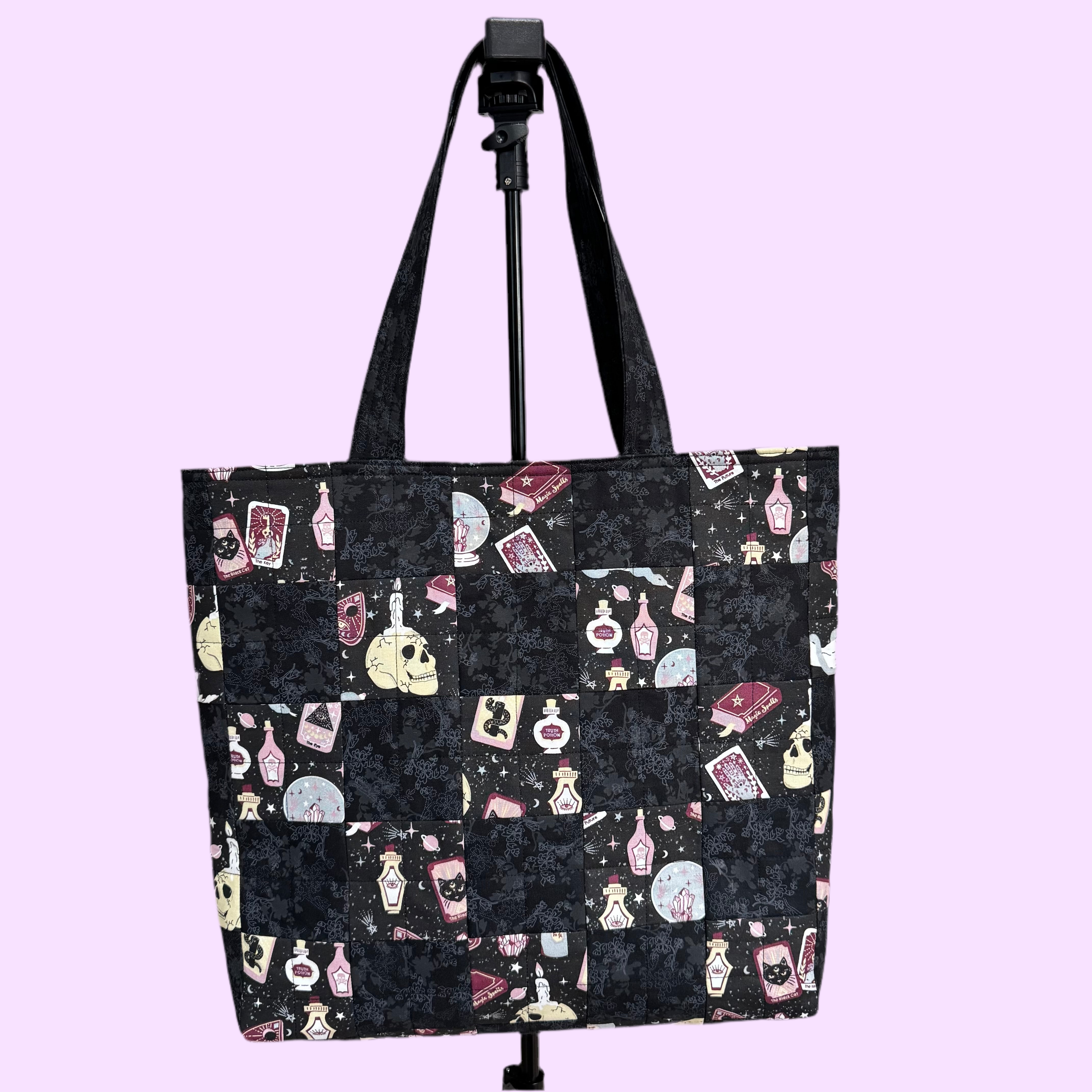 "Nocturnal Botanica" Tote Bag