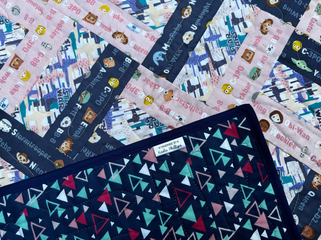 Star Wars Alphabet Crib Quilt