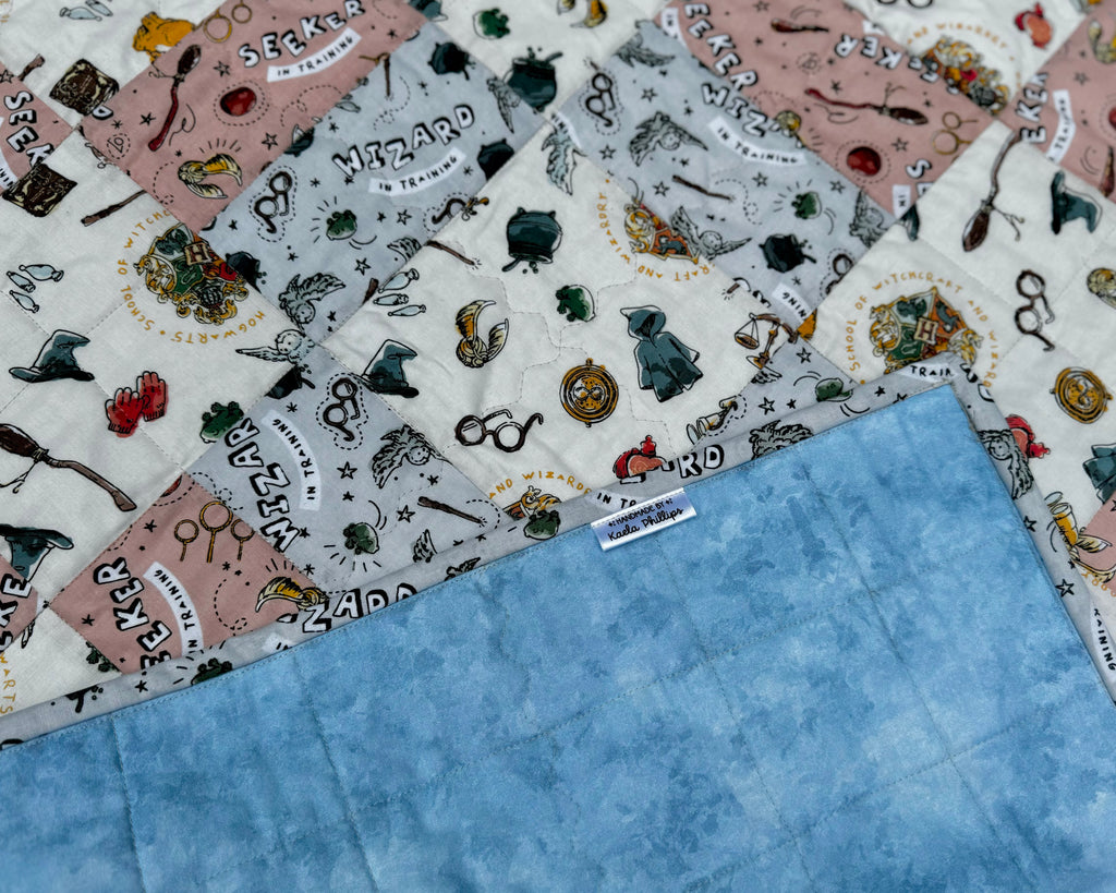 Harry Potter “Little Wizard” Baby Quilt