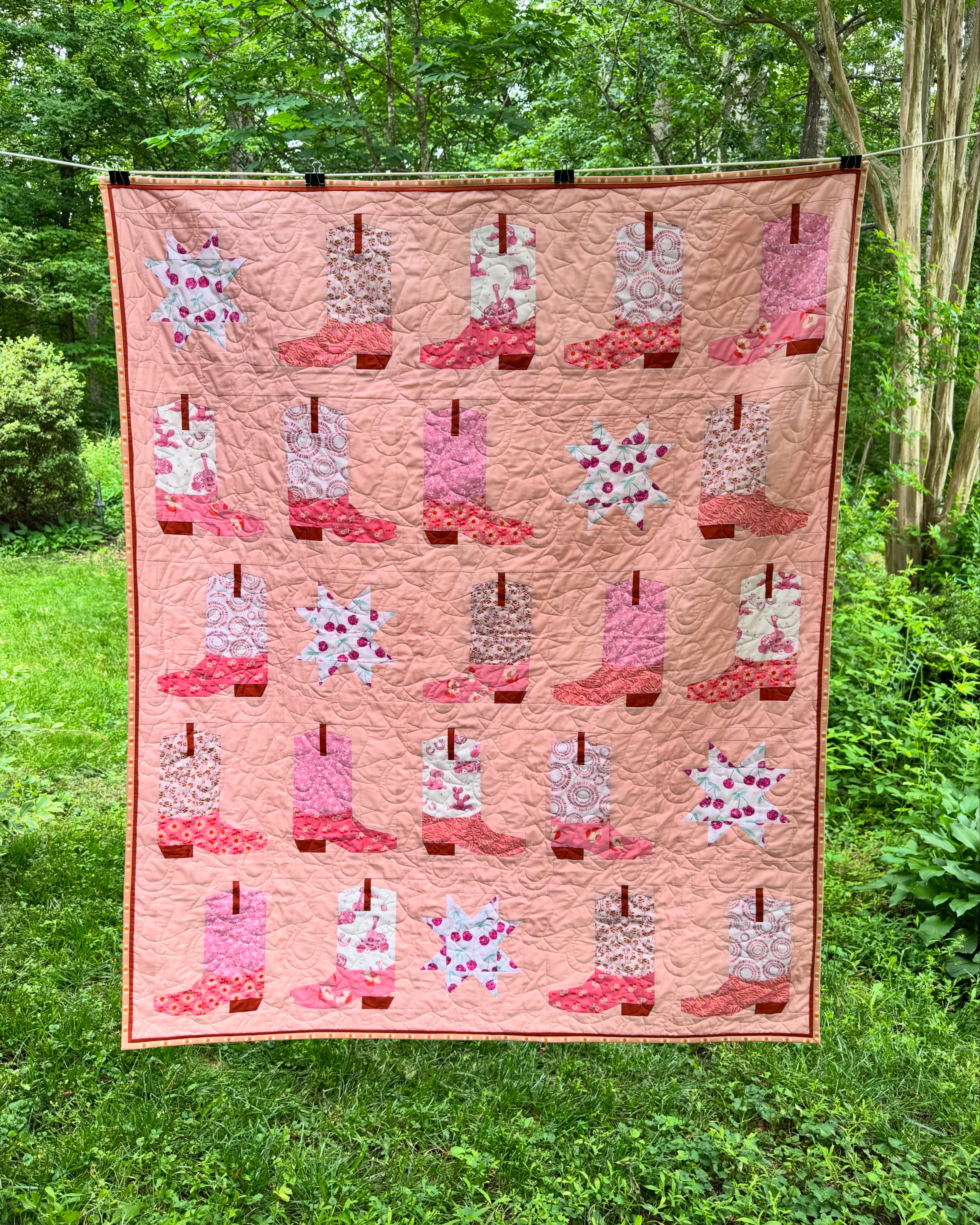 “Get the Job Done” Throw Quilt