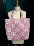 Pink Ghost Tote Bag